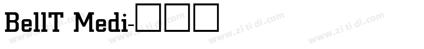 BellT Medi字体转换